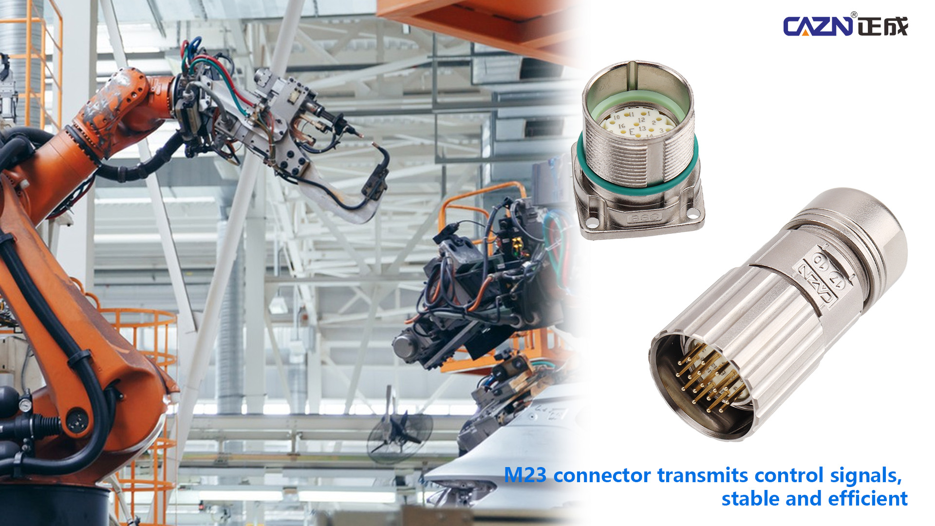 Connectors for Industrial Robot Applications